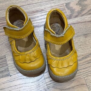 Livie & Luca Mustard Moccasins for Kids